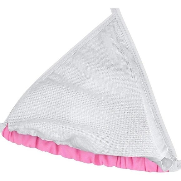 String Bikini Swimsuit for Women Triangle Tie Side Adjustable Swimsuit-Small - Picture 4 of 6